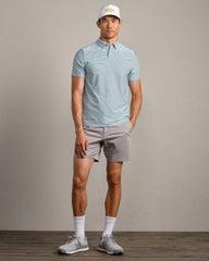 Commuter® Polo -- Fern Green Stripe