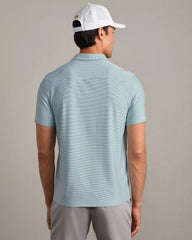 Commuter® Polo -- Fern Green Stripe