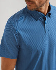 Commuter® Polo -- Navy Geo Diamond