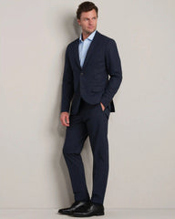 Commuter® Pro Blazer - Slim -- True Navy Glen Plaid