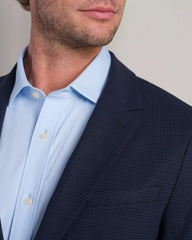 Commuter® Pro Blazer - Slim -- True Navy Glen Plaid