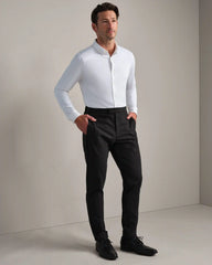 Commuter® Pro Trouser -- Black Glen Plaid