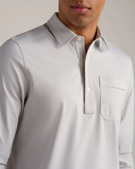 Commuter® Pullover Shirt -- Gray Stone Oxford