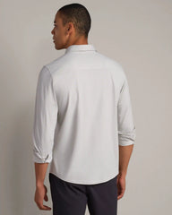 Commuter® Pullover Shirt -- Gray Stone Oxford