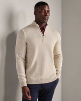 Commuter® 1/4 Zip Sweater -- Bone