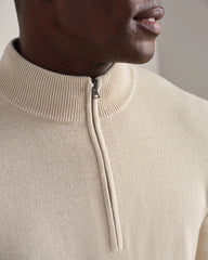 Commuter® 1/4 Zip Sweater -- Bone