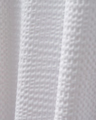 Commuter Seersucker Camp Collar Shirt -- Bright White