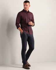 Commuter® Shirt - Slim Fit -- Cinnamon Red Gingham