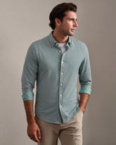 Commuter® Shirt - Slim Fit -- Fern Green/Navy Gingham