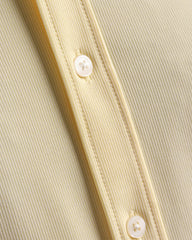 Commuter Shirt - Slim Fit - Cord Stripe -- Yellow Dawn Cord Stripe