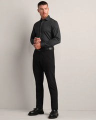 Commuter® Shirt Semi Spread Collar -- Iron Oxford