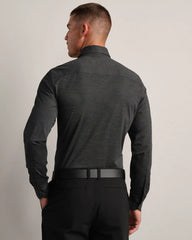Commuter® Shirt Semi Spread Collar -- Iron Oxford