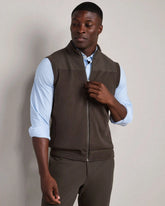 Commuter Sweater Vest -- Cafe Noir