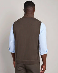 Commuter Sweater Vest -- Cafe Noir