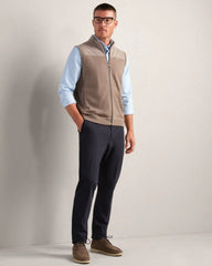 Commuter Sweater Vest -- Foggy Taupe