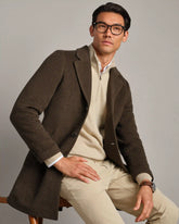 Commuter® Topcoat -- Dark Espresso Heather