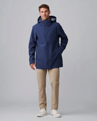 Copenhagen Raincoat -- Steel Blue