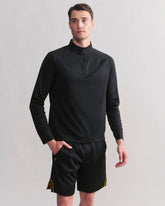 Courtside 1/4 Zip -- Black