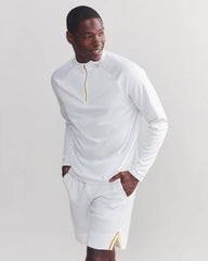 Courtside 1/4 Zip -- Bright White