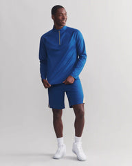Courtside 1/4 Zip -- Set Sail Blue