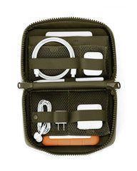 Dagne Dover Arlo Tech Organizer - Large -- Dark Moss
