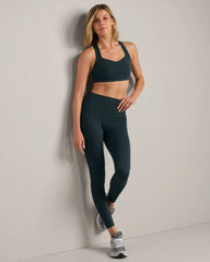 Defy Compression 7/8 Pocket Legging -- Wild Forest