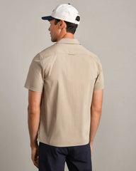 Dockside Shirt -- Teak Brown
