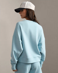 DreamGlow® Crewneck -- Pool Blue