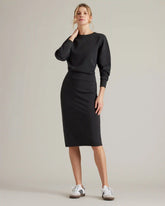 DreamGlow® Dress -- Black Heather