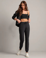 DreamGlow® Jogger -- Pure Black Heather