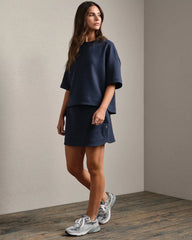 DreamGlow® Relaxed Tee -- Navy Blue