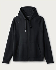 DreamState Full Zip Hoodie -- Pure Black NEW