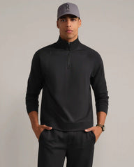 DreamState 1/4 Zip -- Pure Black (NEW)