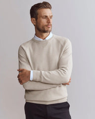 Commuter® Crew Neck Sweater -- Stone