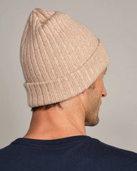 Emerson Beanie -- Bone/Toffee Marle