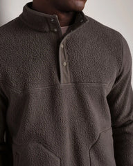 Fairbanks Fleece Pullover -- Cafe Noir
