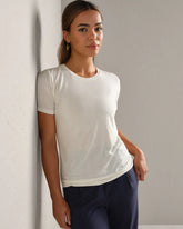Featherweight Rib Tee -- Ivory