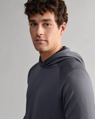 Founders Golf Hoodie -- Gravel/True Navy