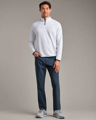 Founder's Golf 1/4 Zip -- Bright White