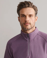 Founder's Golf 1/4 Zip -- Shadow Plum/True Navy