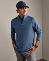 Founder's Golf 1/4 Zip -- Vintage Indigo