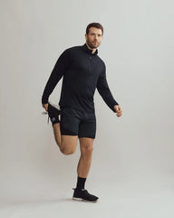 Glacier 1/4 Zip -- Black