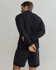 Glacier 1/4 Zip -- Black