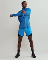 Glacier 1/4 Zip -- Super Sonic Blue