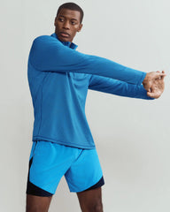 Glacier 1/4 Zip -- Super Sonic Blue