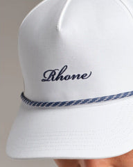 Golf Rope Hat -- Bright White