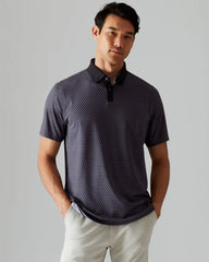 Golf Sport Polo -- Black Geo