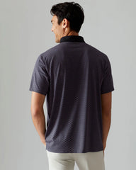 Golf Sport Polo -- Black Geo