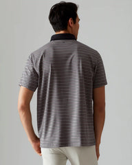 Golf Sport Polo -- Gray Stripe