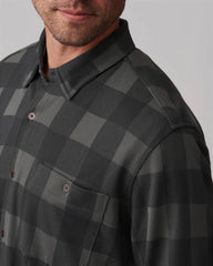 Hardy Flannel Shirt -- Asphalt Buffalo Check